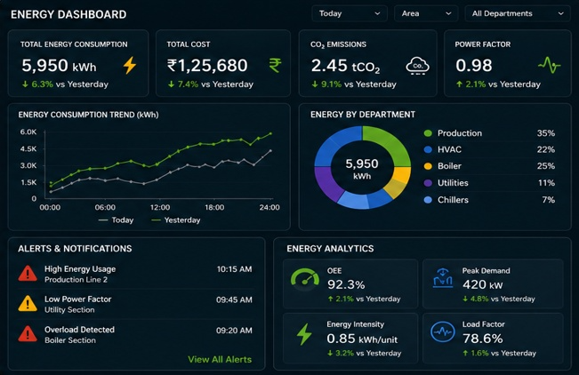 Energy Dashboard Preview